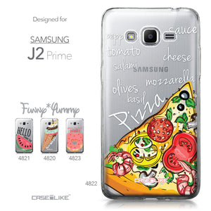 Samsung Galaxy J2 Prime case Pizza 4822 Collection | CASEiLIKE.com