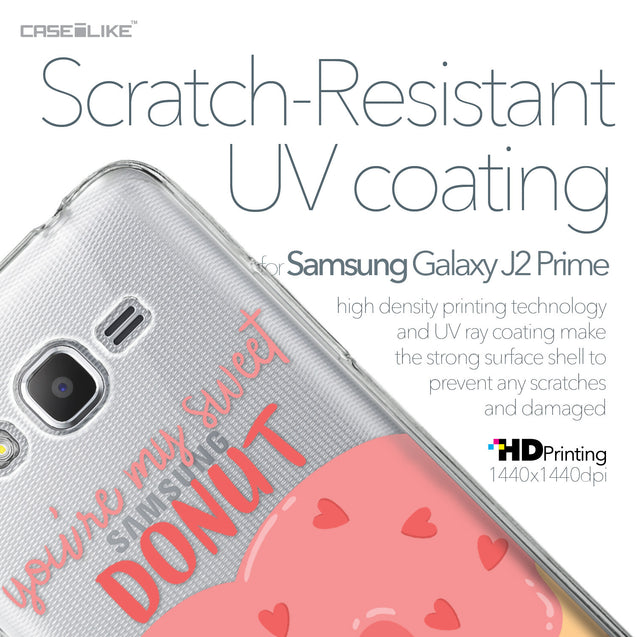 Samsung Galaxy J2 Prime case Dounuts 4823 with UV-Coating Scratch-Resistant Case | CASEiLIKE.com