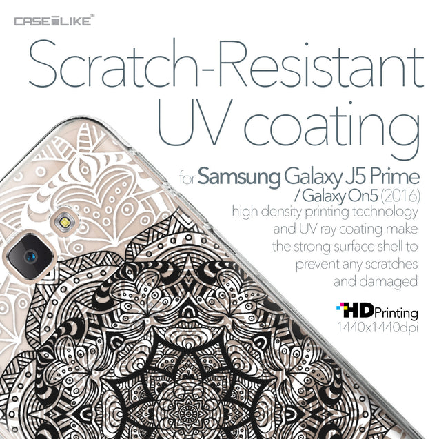 Samsung Galaxy J5 Prime / On5 (2016) case Mandala Art 2097 with UV-Coating Scratch-Resistant Case | CASEiLIKE.com