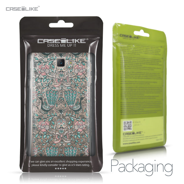 Samsung Galaxy J5 Prime / On5 (2016) case Roses Ornamental Skulls Peacocks 2226 Retail Packaging | CASEiLIKE.com