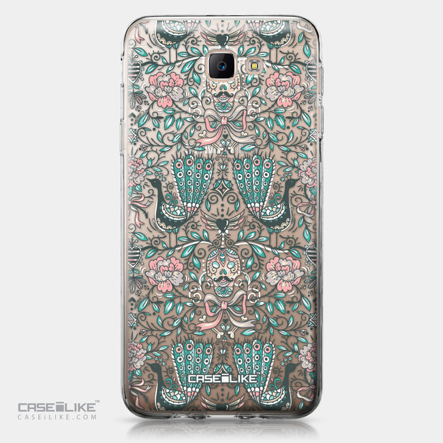 Samsung Galaxy J5 Prime / On5 (2016) case Roses Ornamental Skulls Peacocks 2226 | CASEiLIKE.com