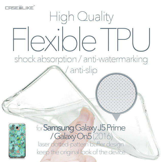 Samsung Galaxy J5 Prime / On5 (2016) case Spring Forest Turquoise 2245 Soft Gel Silicone Case | CASEiLIKE.com