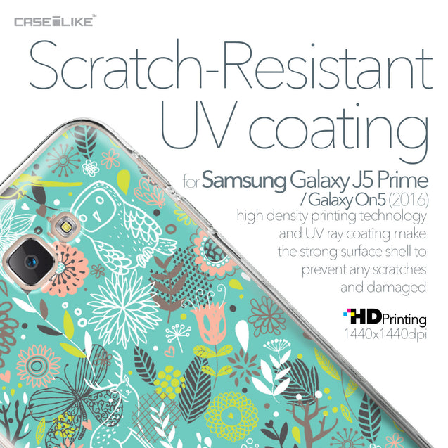 Samsung Galaxy J5 Prime / On5 (2016) case Spring Forest Turquoise 2245 with UV-Coating Scratch-Resistant Case | CASEiLIKE.com