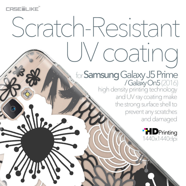 Samsung Galaxy J5 Prime / On5 (2016) case Japanese Floral 2256 with UV-Coating Scratch-Resistant Case | CASEiLIKE.com