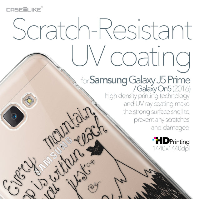 Samsung Galaxy J5 Prime / On5 (2016) case Quote 2403 with UV-Coating Scratch-Resistant Case | CASEiLIKE.com