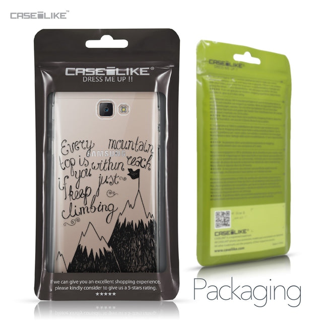 Samsung Galaxy J5 Prime / On5 (2016) case Quote 2403 Retail Packaging | CASEiLIKE.com