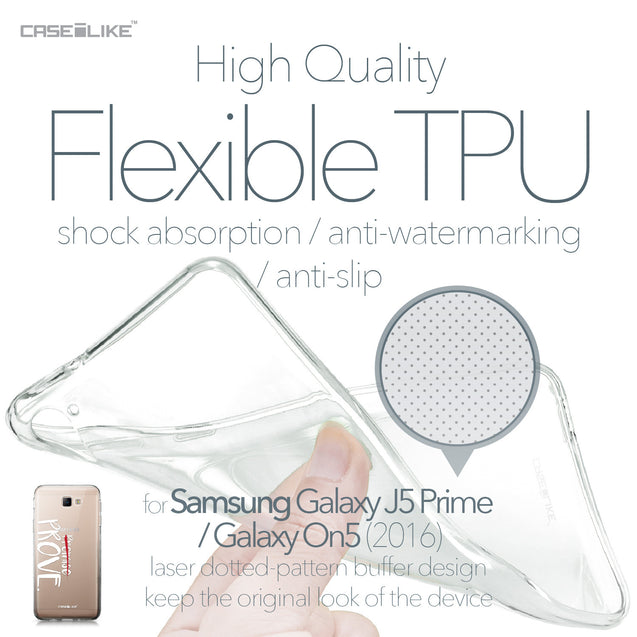 Samsung Galaxy J5 Prime / On5 (2016) case Quote 2409 Soft Gel Silicone Case | CASEiLIKE.com