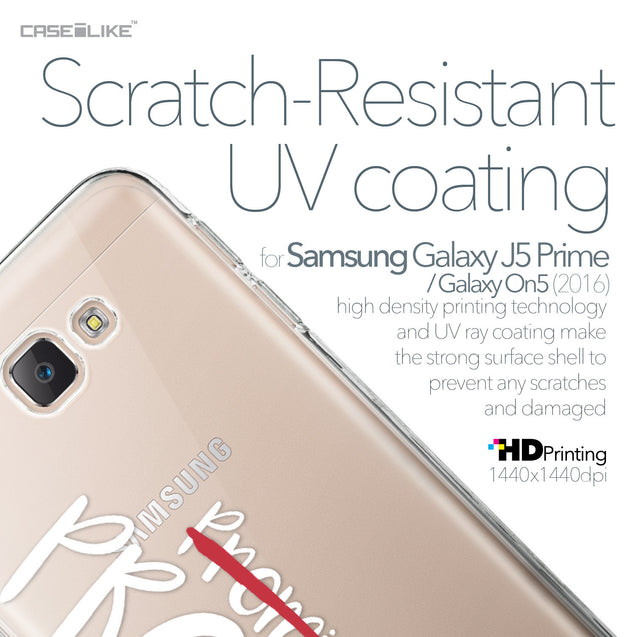 Samsung Galaxy J5 Prime / On5 (2016) case Quote 2409 with UV-Coating Scratch-Resistant Case | CASEiLIKE.com
