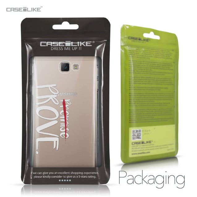 Samsung Galaxy J5 Prime / On5 (2016) case Quote 2409 Retail Packaging | CASEiLIKE.com