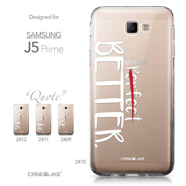 Samsung Galaxy J5 Prime / On5 (2016) case Quote 2410 Collection | CASEiLIKE.com