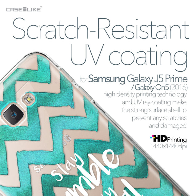 Samsung Galaxy J5 Prime / On5 (2016) case Quote 2418 with UV-Coating Scratch-Resistant Case | CASEiLIKE.com