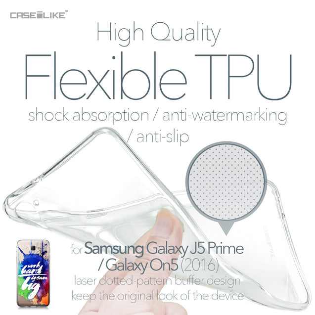 Samsung Galaxy J5 Prime / On5 (2016) case Quote 2422 Soft Gel Silicone Case | CASEiLIKE.com