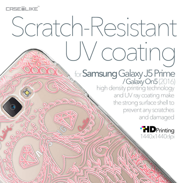 Samsung Galaxy J5 Prime / On5 (2016) case Art of Skull 2525 with UV-Coating Scratch-Resistant Case | CASEiLIKE.com