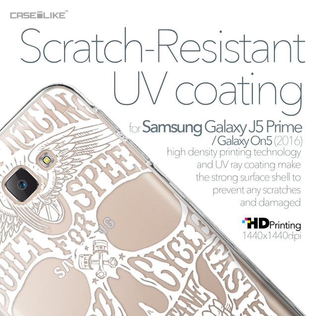 Samsung Galaxy J5 Prime / On5 (2016) case Art of Skull 2530 with UV-Coating Scratch-Resistant Case | CASEiLIKE.com