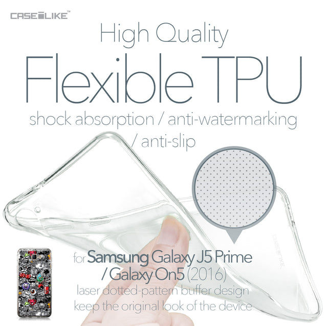 Samsung Galaxy J5 Prime / On5 (2016) case Graffiti 2709 Soft Gel Silicone Case | CASEiLIKE.com