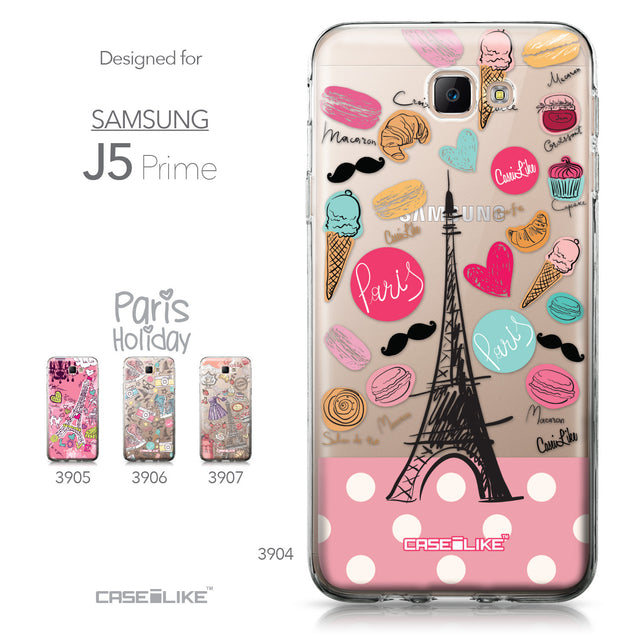 Samsung Galaxy J5 Prime / On5 (2016) case Paris Holiday 3904 Collection | CASEiLIKE.com