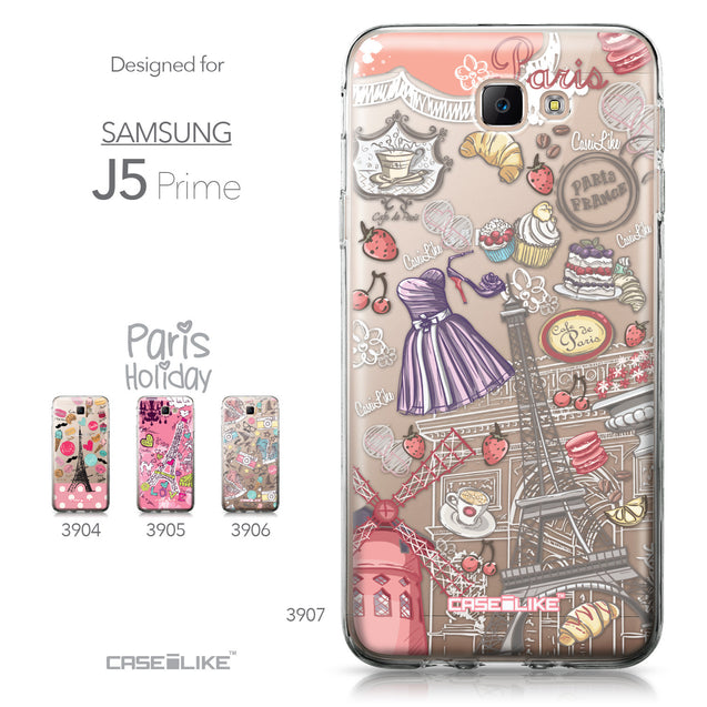 Samsung Galaxy J5 Prime / On5 (2016) case Paris Holiday 3907 Collection | CASEiLIKE.com