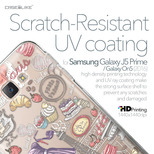 Samsung Galaxy J5 Prime / On5 (2016) case Paris Holiday 3907 with UV-Coating Scratch-Resistant Case | CASEiLIKE.com