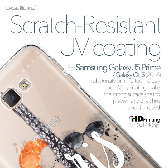 Samsung Galaxy J5 Prime / On5 (2016) case Paris Holiday 3908 with UV-Coating Scratch-Resistant Case | CASEiLIKE.com