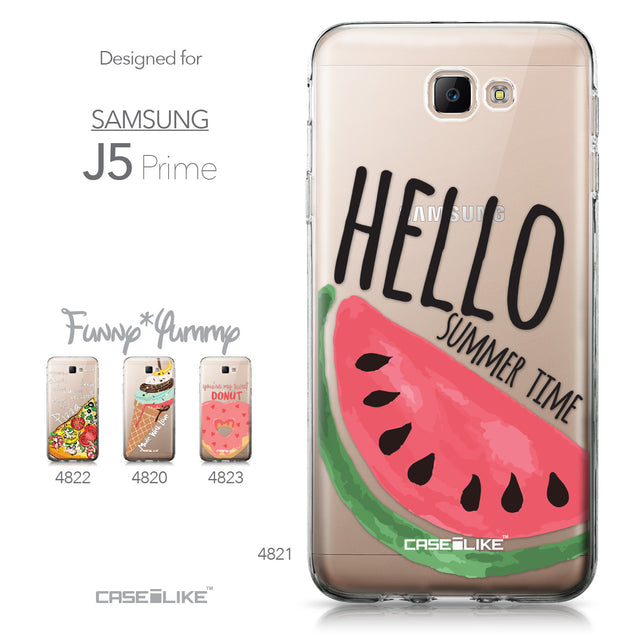 Samsung Galaxy J5 Prime / On5 (2016) case Water Melon 4821 Collection | CASEiLIKE.com