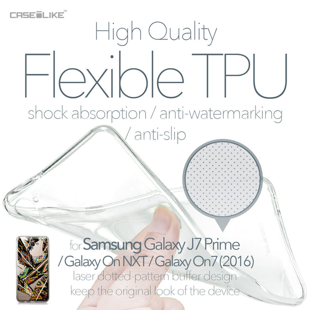 Samsung Galaxy J7 Prime / On NXT / On7 (2016) case Indian Tribal Theme Pattern 2053 Soft Gel Silicone Case | CASEiLIKE.com
