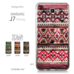 Samsung Galaxy J7 Prime / On NXT / On7 (2016) case Indian Tribal Theme Pattern 2057 Collection | CASEiLIKE.com