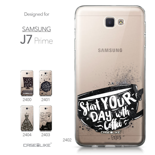 Samsung Galaxy J7 Prime / On NXT / On7 (2016) case Quote 2402 Collection | CASEiLIKE.com