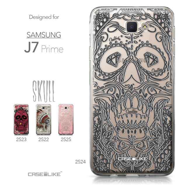 Samsung Galaxy J7 Prime / On NXT / On7 (2016) case Art of Skull 2524 Collection | CASEiLIKE.com