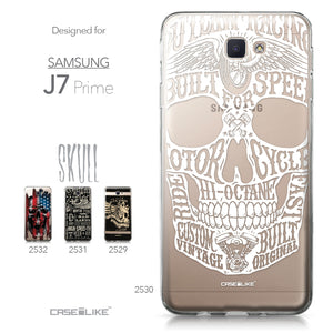 Samsung Galaxy J7 Prime / On NXT / On7 (2016) case Art of Skull 2530 Collection | CASEiLIKE.com