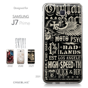 Samsung Galaxy J7 Prime / On NXT / On7 (2016) case Art of Skull 2531 Collection | CASEiLIKE.com
