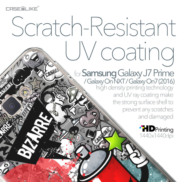 Samsung Galaxy J7 Prime / On NXT / On7 (2016) case Graffiti 2705 with UV-Coating Scratch-Resistant Case | CASEiLIKE.com
