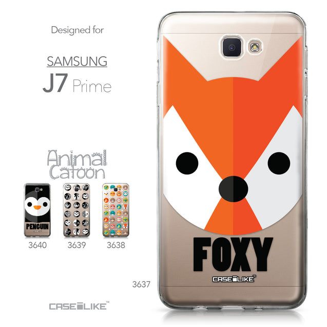 Samsung Galaxy J7 Prime / On NXT / On7 (2016) case Animal Cartoon 3637 Collection | CASEiLIKE.com
