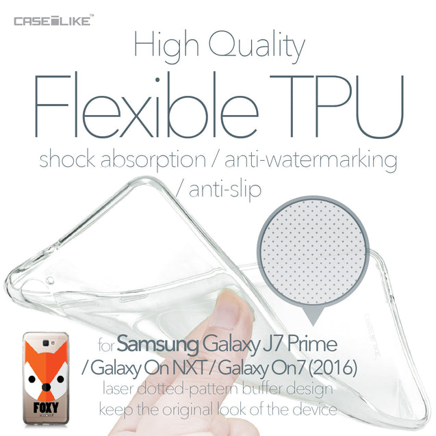 Samsung Galaxy J7 Prime / On NXT / On7 (2016) case Animal Cartoon 3637 Soft Gel Silicone Case | CASEiLIKE.com