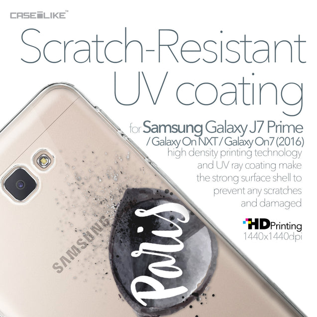 Samsung Galaxy J7 Prime / On NXT / On7 (2016) case Paris Holiday 3911 with UV-Coating Scratch-Resistant Case | CASEiLIKE.com
