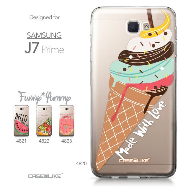 Samsung Galaxy J7 Prime / On NXT / On7 (2016) case Ice Cream 4820 Collection | CASEiLIKE.com