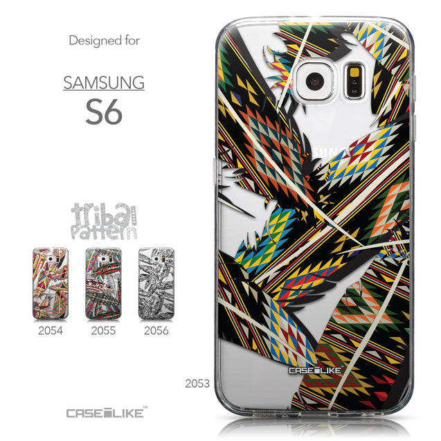 Collection - CASEiLIKE Samsung Galaxy S6 back cover Indian Tribal Theme Pattern 2053