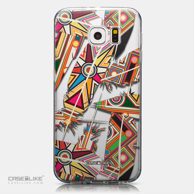 CASEiLIKE Samsung Galaxy S6 back cover Indian Tribal Theme Pattern 2054