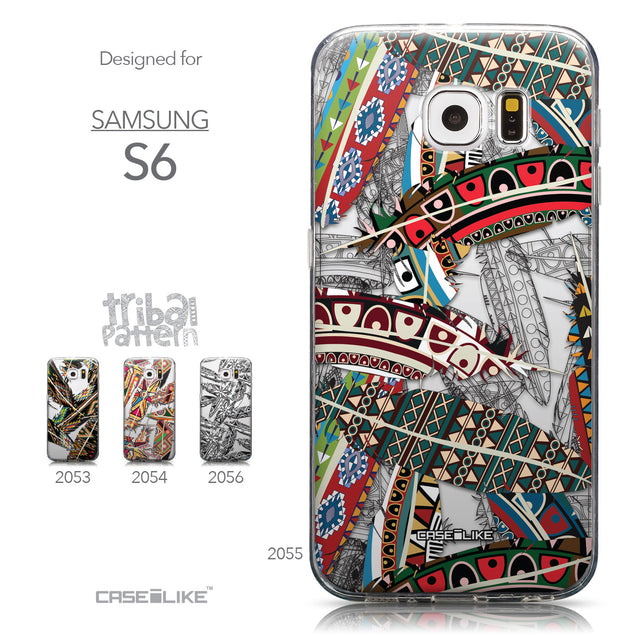 Collection - CASEiLIKE Samsung Galaxy S6 back cover Indian Tribal Theme Pattern 2055