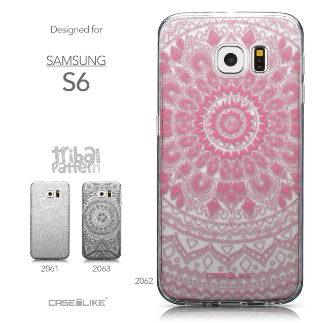 Collection - CASEiLIKE Samsung Galaxy S6 back cover Indian Line Art 2062