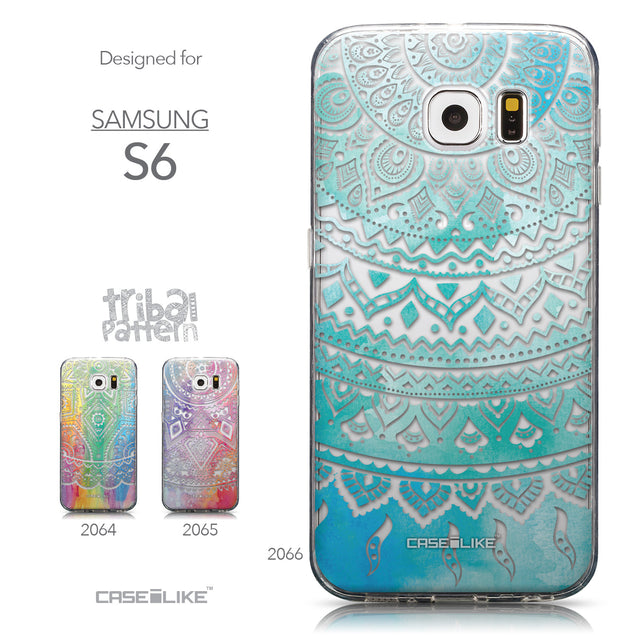 Collection - CASEiLIKE Samsung Galaxy S6 back cover Indian Line Art 2066
