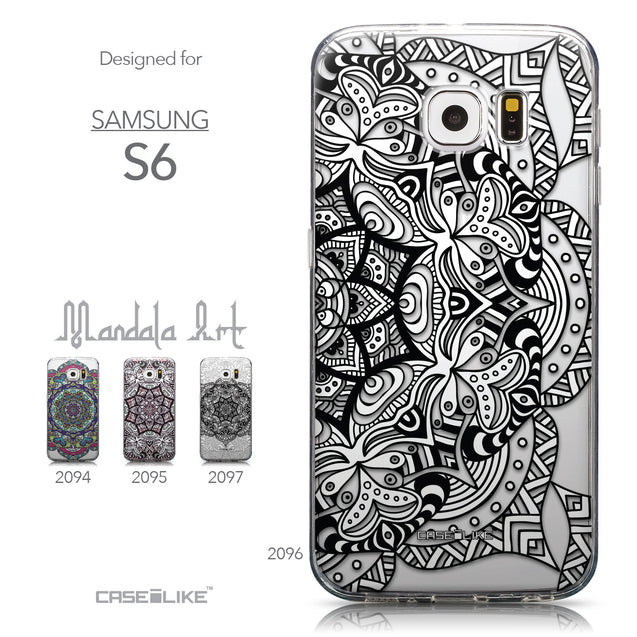 Collection - CASEiLIKE Samsung Galaxy S6 back cover Mandala Art 2096
