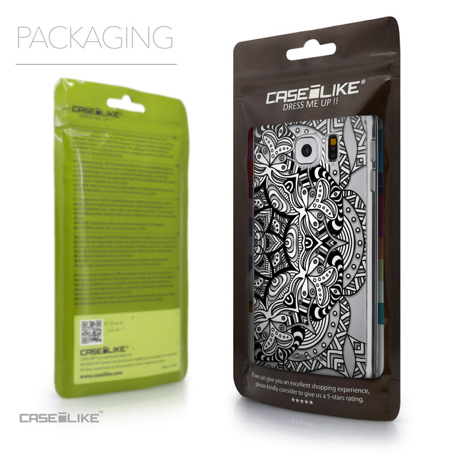 Packaging - CASEiLIKE Samsung Galaxy S6 back cover Mandala Art 2096