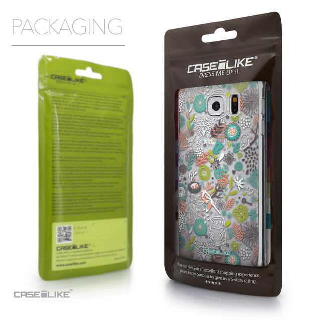 Packaging - CASEiLIKE Samsung Galaxy S6 back cover Spring Forest White 2241