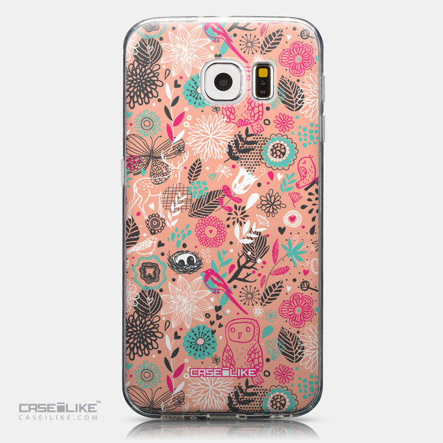 CASEiLIKE Samsung Galaxy S6 back cover Spring Forest Pink 2242