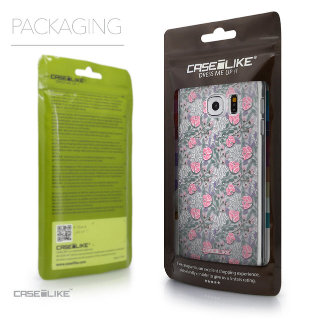 Packaging - CASEiLIKE Samsung Galaxy S6 back cover Flowers Herbs 2246