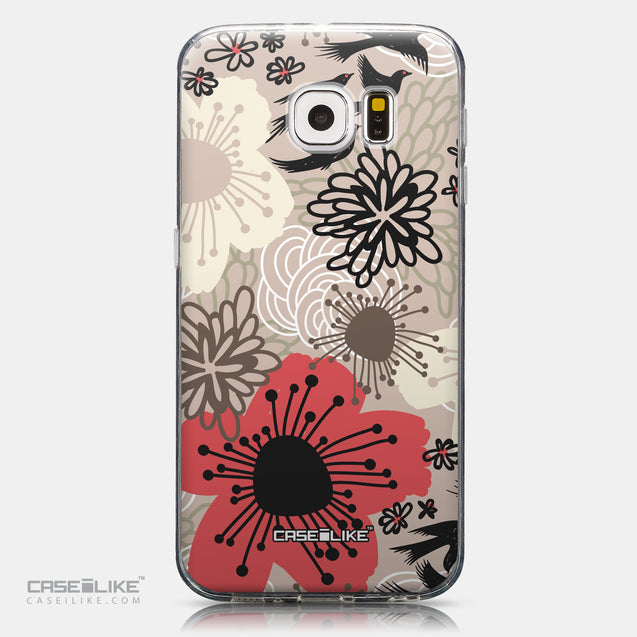 CASEiLIKE Samsung Galaxy S6 back cover Japanese Floral 2254