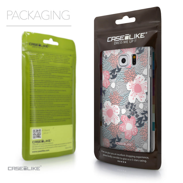 Packaging - CASEiLIKE Samsung Galaxy S6 back cover Japanese Floral 2255