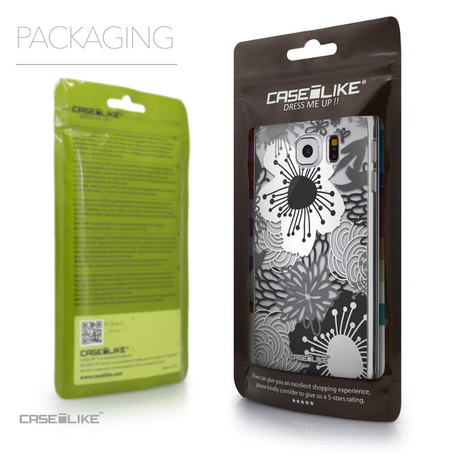 Packaging - CASEiLIKE Samsung Galaxy S6 back cover Japanese Floral 2256