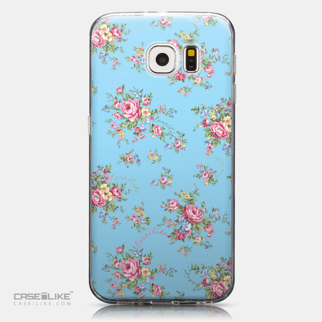 CASEiLIKE Samsung Galaxy S6 back cover Floral Rose Classic 2263