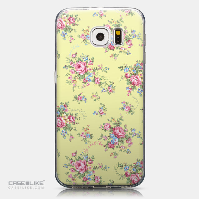 CASEiLIKE Samsung Galaxy S6 back cover Floral Rose Classic 2264
